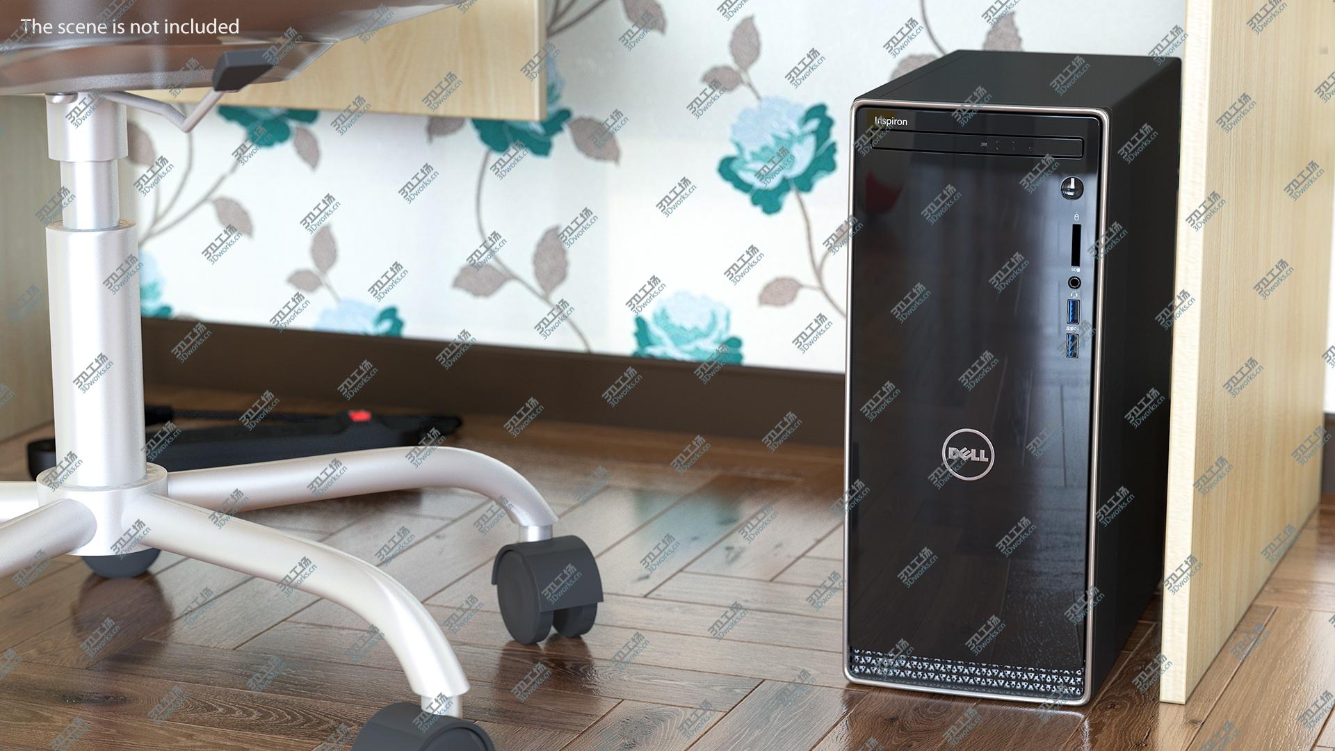 images/goods_img/202105072/3D Dell Inspiron 3670 Minitower Desktop PC model/2.jpg